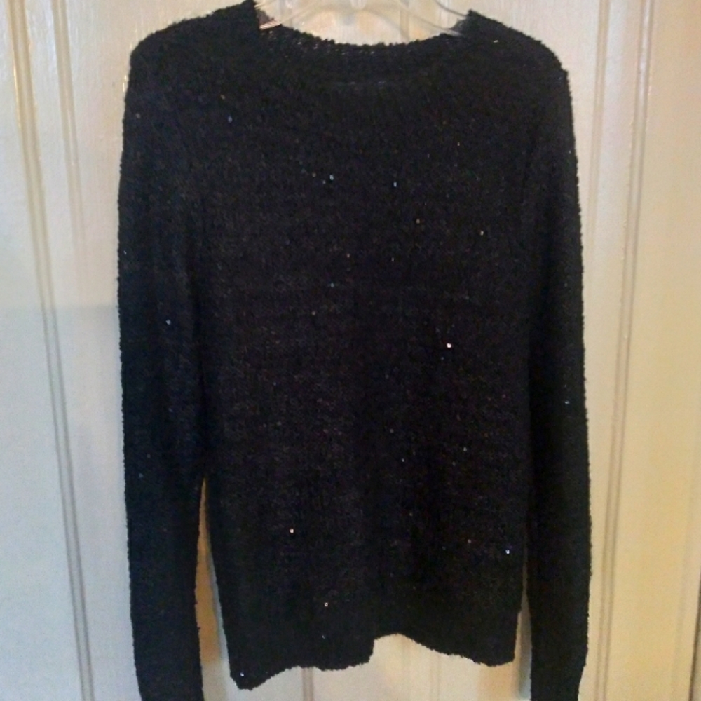 Crewneck sequin sweater